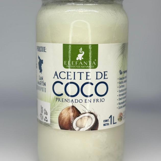 ACEITE DE COCO ELEFANTA X 1 LITRO