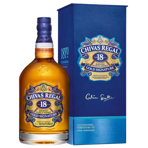 Whisky CHIVAS REGAL 18 Años Botella 700 ml